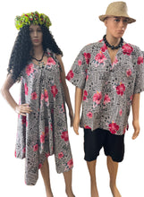 Load image into Gallery viewer, Hibiscus Tapa Aloha Shirt
