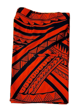 Load image into Gallery viewer, Boys Red Tribal Board Short
