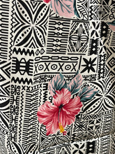 Load image into Gallery viewer, Hibiscus Tapa Aloha Shirt
