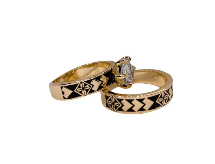 Tribal Ring Set