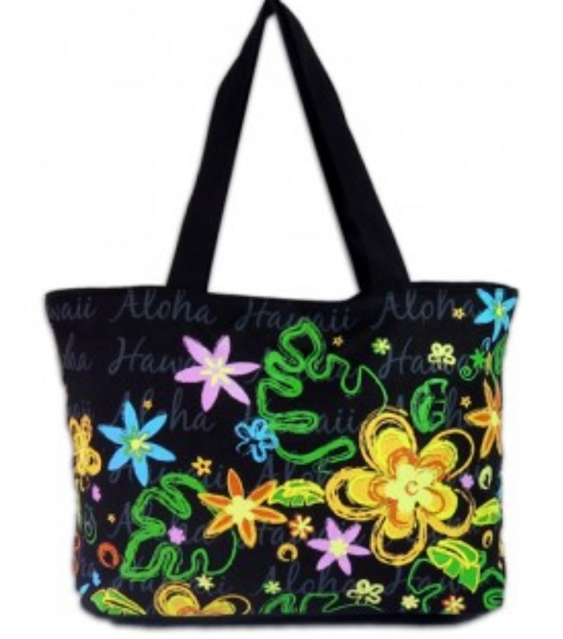 Tropical Pua Tote Bag