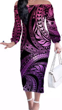 Load image into Gallery viewer, Lole Magenta Tribal Dress
