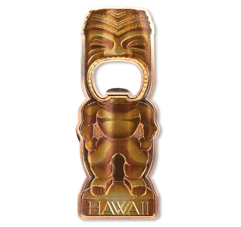 Tiki Hawaii Magnetic Bottle Opener