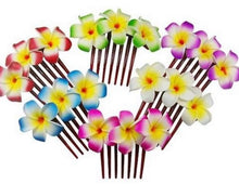 Load image into Gallery viewer, Plumeria Hair Comb
