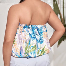 Load image into Gallery viewer, Tropical Ocean Tube Top
