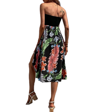 Load image into Gallery viewer, Tropical Tulip Tube Dress
